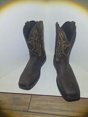 Brunt Vastbinder 10" Welted Soft Toe , Waterproof, Brown, Size 11.5